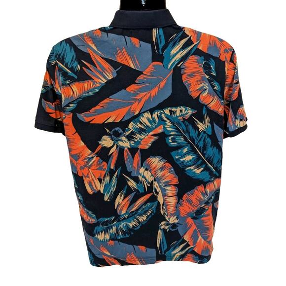 Original Penguin Short Sleeve Hawaiian Polo Shirt Men's Large - Picture 3 of 8